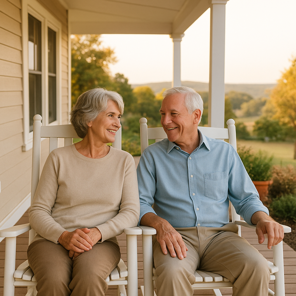 Couple Enjoying Retirement Pension